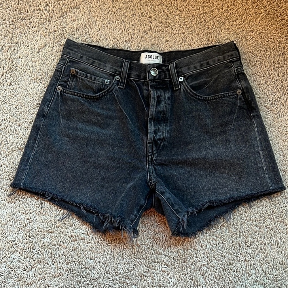 Agolde Parker Long Shorts